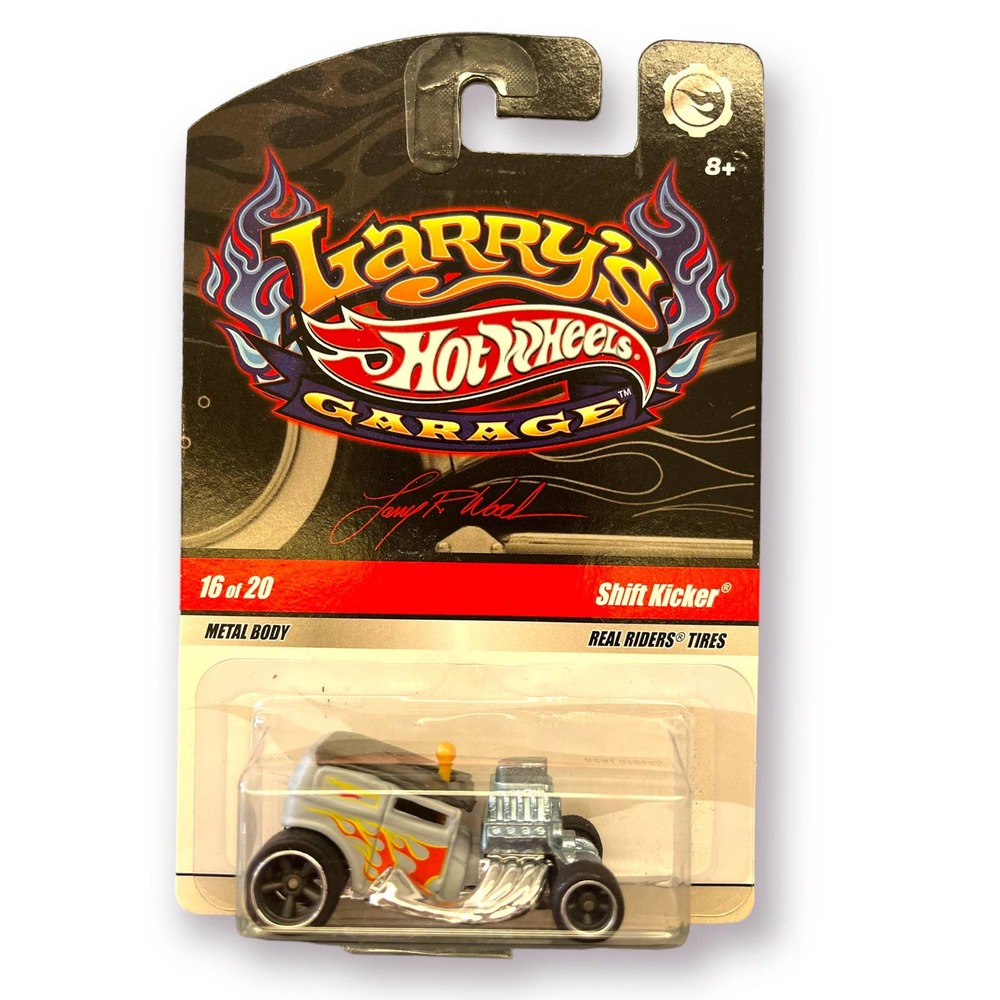 Hot Wheels Larry's Garage - Shift Kicker - Gray - New real riders